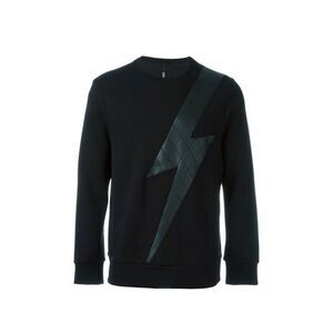 Neil Barrett Black Lyocell Men's Sweatshirt